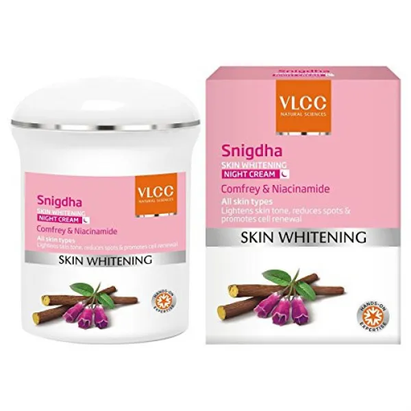 VlCC- 스킨 화이트닝 나이트 크림 VlCC Snigdha Skin Whitening Night Cream50gm Suitable for All Skin Types, 본문참고, 본문참고