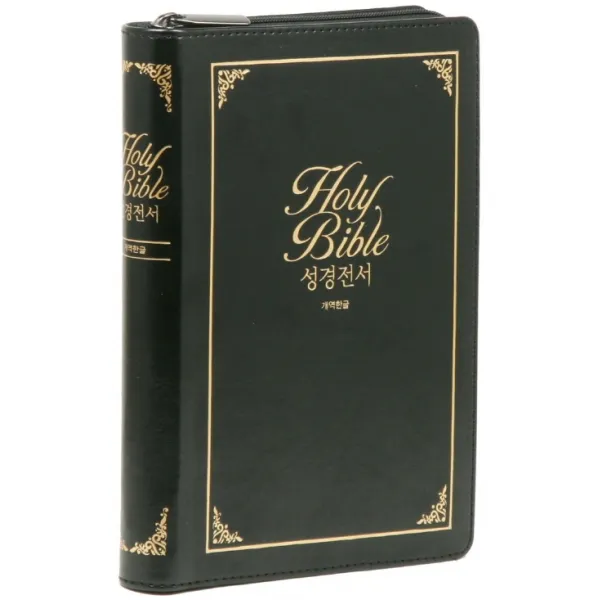 성경전서(개역한글판)(검정)(중)(단본)(색인)(지퍼)(PU)(무단추), 예닮