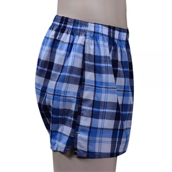 땀많은 쿨통풍 새모시 남서트렁크 3p 박스브리프 팬티