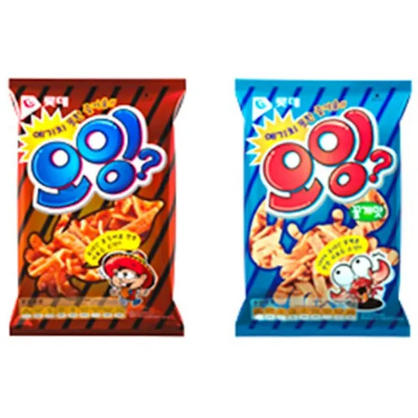 롯데 오잉 오리지널맛 1박스 75gx20봉 한과 간식류 쿠키 도매, 1개