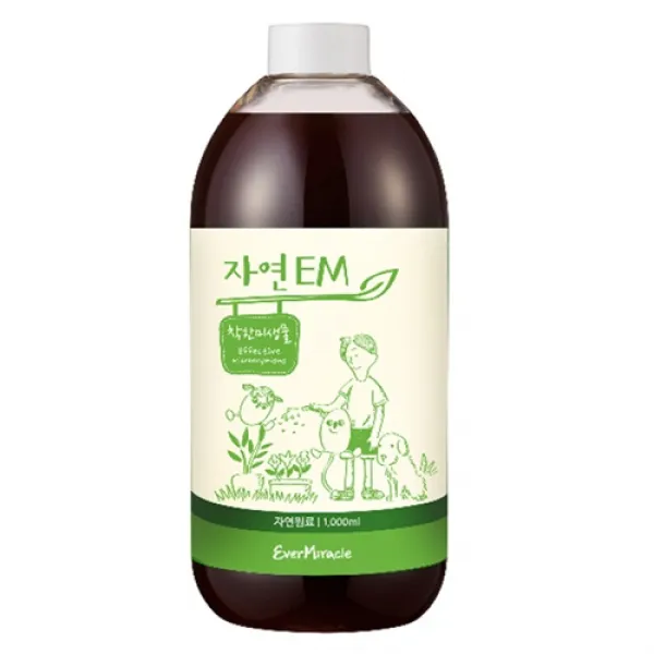 [이엠] 자연EM(1000ml) 발효액 자연연료 착한미생물 복합미생물제제, 1개, 1000ml