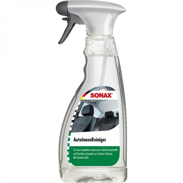 SONAX 오토인넨라이니거(500ml)는 내부 전체에 딱딱한 먼지조차 도저히 허덕하게 제거합니다 |, 단일옵션