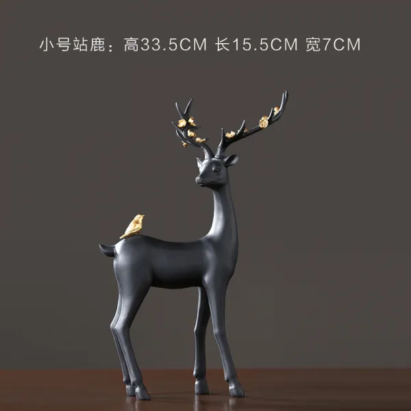 와이유 노루소품 사재기 사슴 진열장 거실 북유럽형 집들이 아이디어텔 술, 가는 길에 그대가 있어요(역사슴소호)
