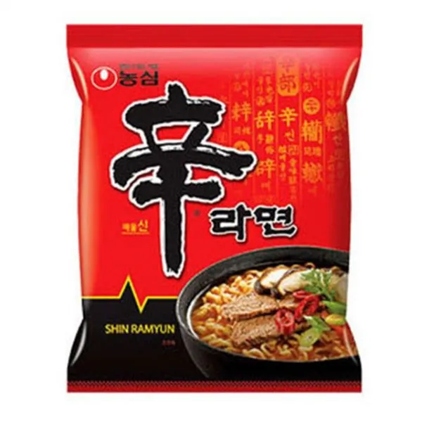 W5E0373농심 신라면 멀티팩 5봉지 1개 120gRk빣3220, 1