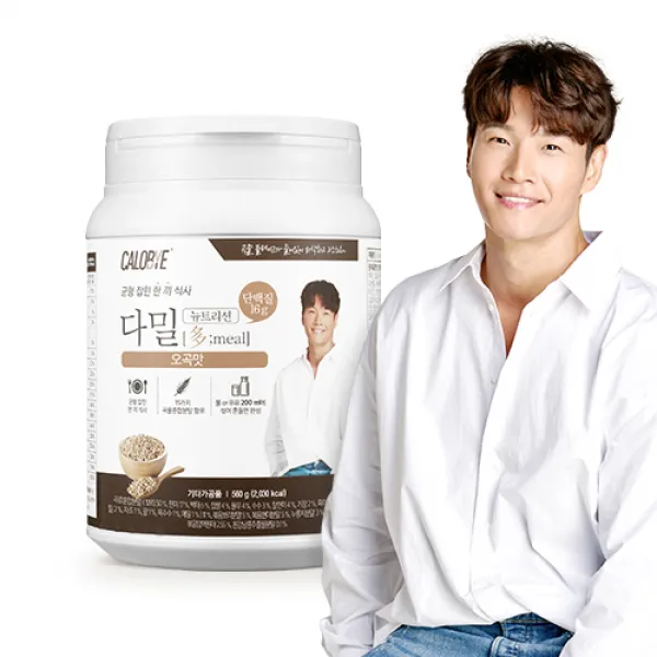 칼로바이 다밀뉴트리션 대용량 식사대용 단백질분말쉐이크 오곡맛 560g 1통