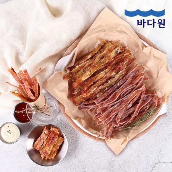 [바다원]오로지 (오징어+쥐포) 고추장+와사비마요x2, 단품, 단품