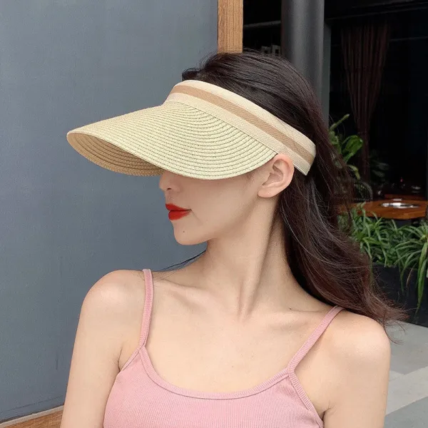 코코블리 여름 선캡 라탄모자 밀짚모자 cv-31