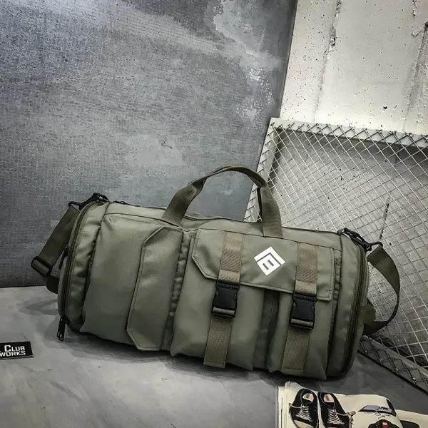 사첼백 트렌디한브랜드 국다용도 숄더백 남성백팩 독립 신발수납 여행 백팩 여성둥근 토트백 주머니