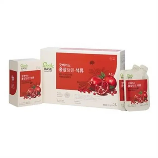 굿베이스 홍삼담은석류50mL*30포, 단일상품