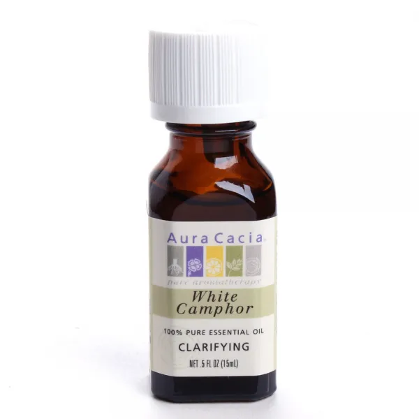 아우라카시아 퓨어 에센셜 오일, Clarifying White Camphor, 15ml