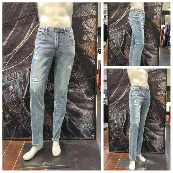 [현대백화점]J.FRJ Jeans(에프알제이)F91M-DP202A 남성 미디엄톤 워싱 슬림일자핏 청바지　