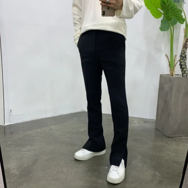 스트릿제이 옆트임 부츠컷 슬랙스