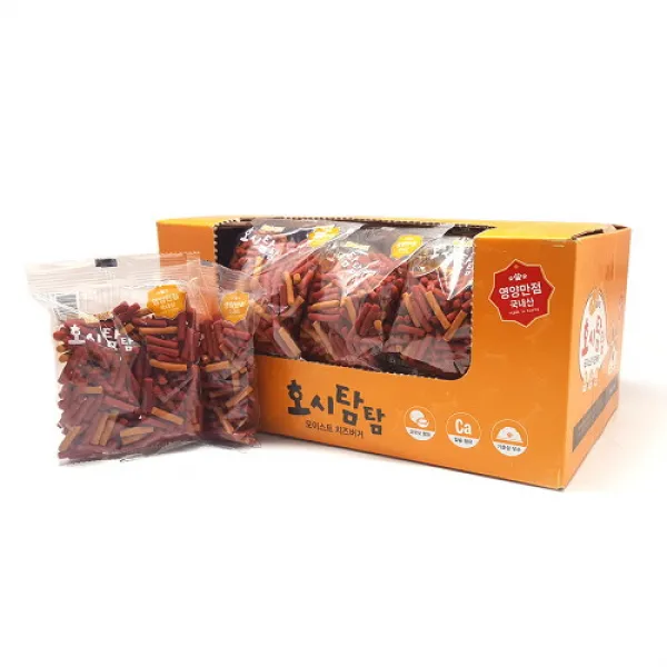 인터펫코리아 호시탐탐 모이스트 치즈버거 100g X 40개, 단품없음
