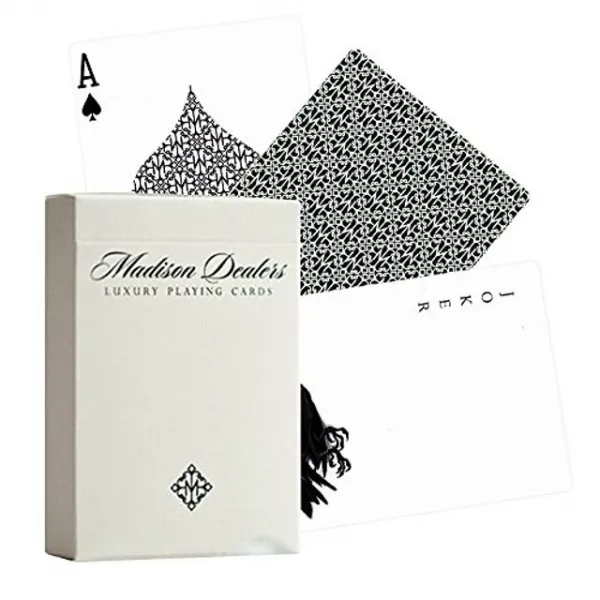 Ellusionist Madison 딜러 녹색 자전거 카드 플라스틱 코팅지 USPCC 미국 제