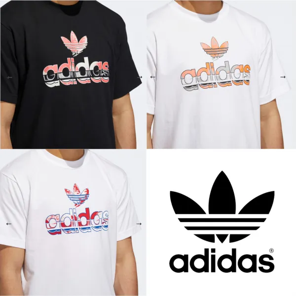 [미국] 아디다스 반팔티 Adidas Original Crafty Logo Tee 반팔 티셔츠