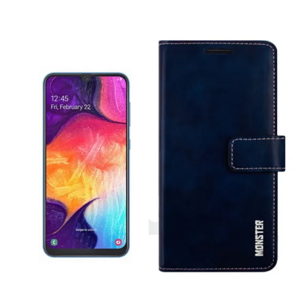  바보사랑 갤럭시a50 몬스터 다이어리 케이스 Sm A505n 색상선택:브라운 상세 설명 참조