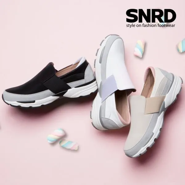 SNRD [SNRD]슬립온 스니커즈 신발 여성슬립온 키높이슬립온 마시멜로