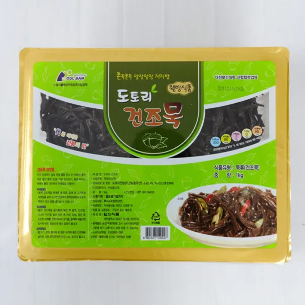 월산 도토리 건조묵 1kg (500gx2팩), 2팩, 500g