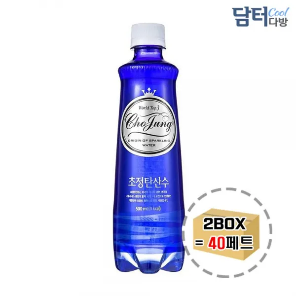 일화 초정 플레인 500ml (20페트) x 2박스 천연 초청 한박스 대용량 업소용 다이어트 섞어, 본상품선택