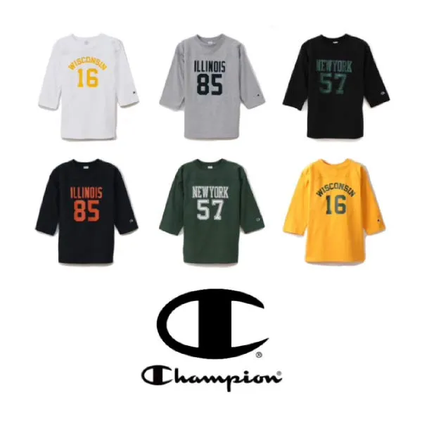  현대백화점 T1011 7부 소매 Soccer T Shirt Made In Usa C5 P403 6컬러 택일