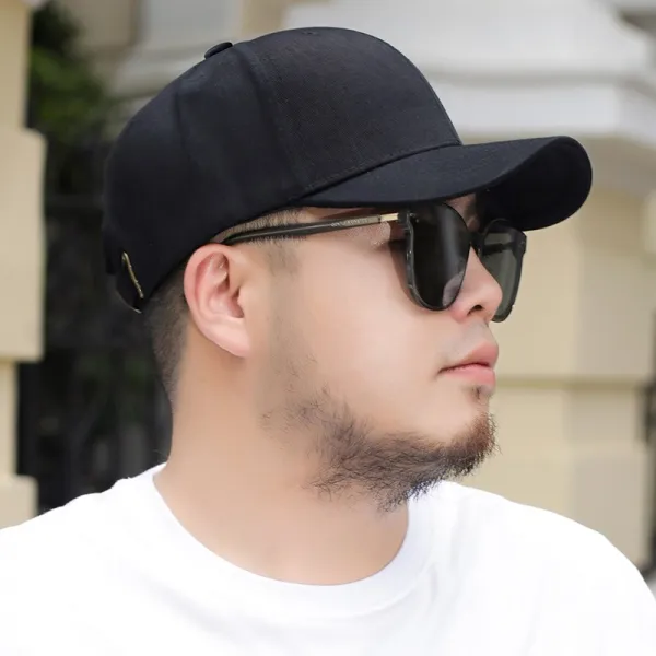 푸른상점 캐주얼 머리 둘레 적합 둥근얼굴 빅사이즈캡모자 남자 큰사이즈 헤드 낙숫물 겨울