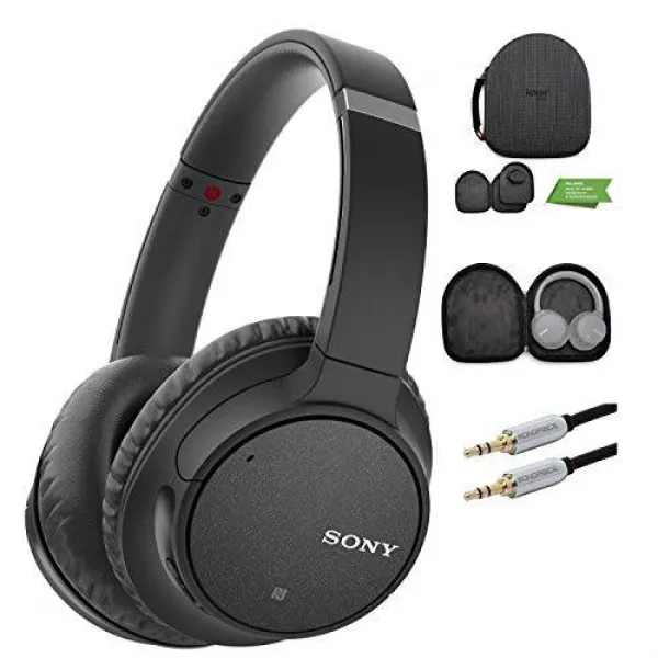 Sony WH-CH700N Wireless Noise Canceling Headphones (Black) w/Carrying, 상세내용참조