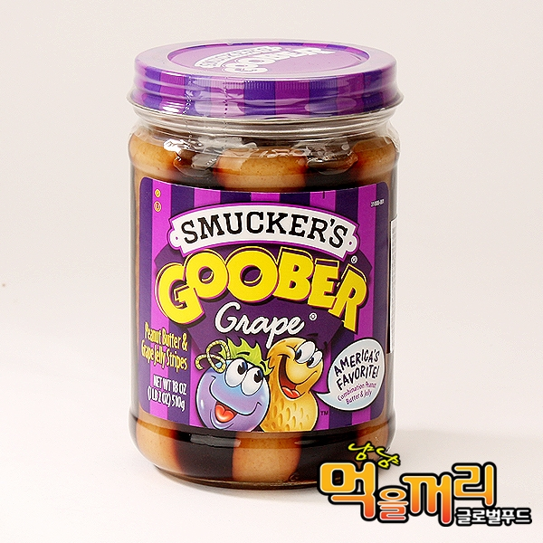 구버 피넛버터 (포도) 510g, 단일상품