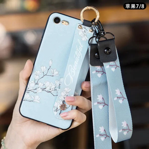 Apple 7 휴대 전화 케이스 iPhone8plus 보호 커버 6splus 실리콘 7plus 여성 모델 8 낙하 6p 개성 7 작은 신선한 i6 프로스트 8 개 i7 올 인 클루 시브 6 7p 그물 레드 6s 조수 개성