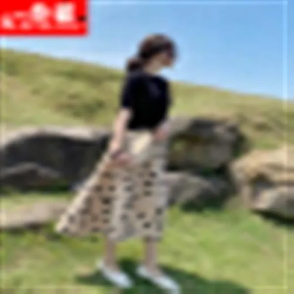 단벌티 반팔 원피스 2019여름 신상품 여성복 한판 롱 복고풍 패션으로 날씬하고 섹시한 두 가지 스커트 상의 + 스커트 M, 단일상품