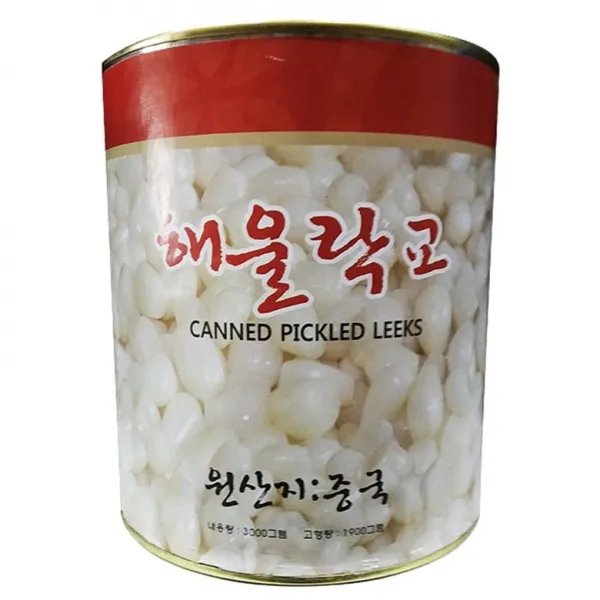 후난헤르시품 락교ss 2s 삼도 3k /Can/락교/식자재용/식당용/통조림 락교ss 2s 삼도 3k 