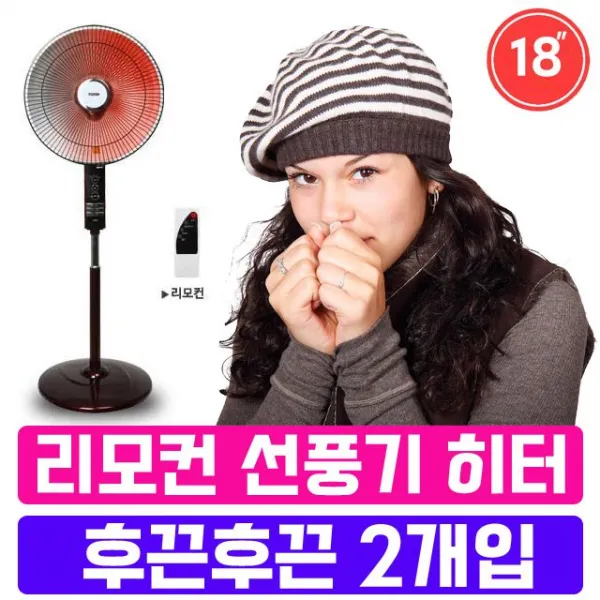 [ 회의실히터 사무실히터 매표소히터 ]_PN_매장 교회 사무실에서 쓰기 좋은 선풍기 히터 X 2개입_dlrhd_K/W:디지털/가전_종합, 이공 undefined