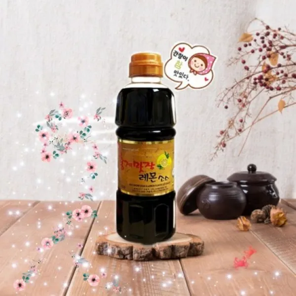 홍일점 홍게맛장레몬간장소스500ml, 1개, 500ml