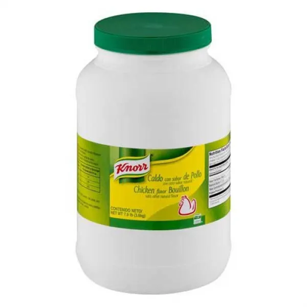 KnorrÂ Chicken Flavor Bouillon Caldo De Pollo - 7.9 Lbs. Pack of 4, 1