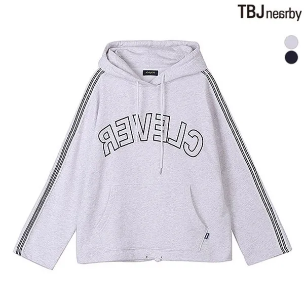 Tbj 여성 Ad 테잎 포인트 후드 풀오버 T191ts830p 