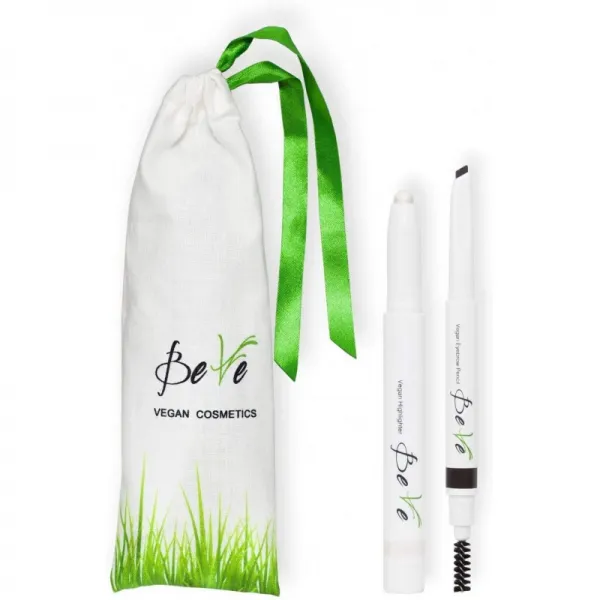  독일직배송 Beve 비건 하이라이터와 눈썹 연필 1 단일옵션