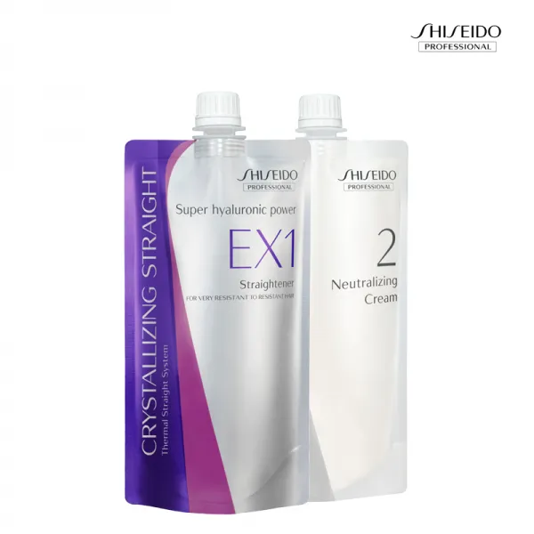 시세이도 크리스탈라이징 스트레이트 매직 악성곱슬 (EX1-크림) 400g, 1개