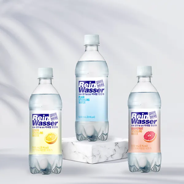 라인바싸 플레인 탄산수, 500ml, 60개
