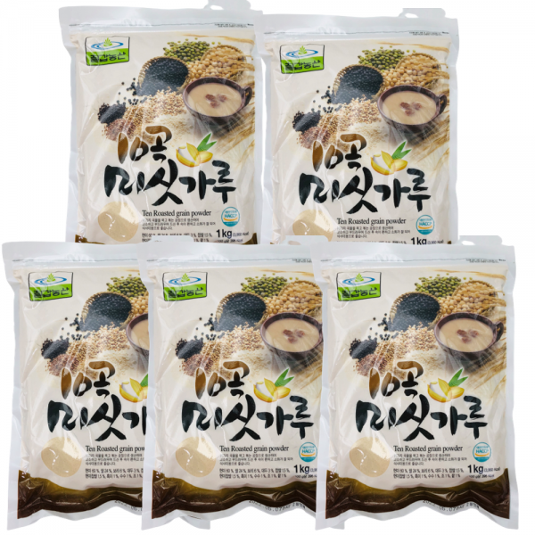 칠갑농산 10곡 미싯가루 1kg x5개 미숫가루