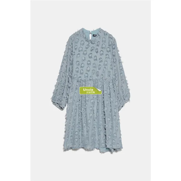 ZARA Women 's Textured Dress 00387189403 0387/189/403