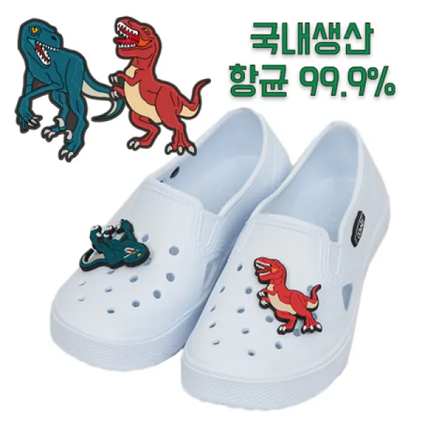 [멸치쇼핑][에이블팩토리] 다이노소어 EVA 캐릭터 실내화 아동 학생 학교 실내화