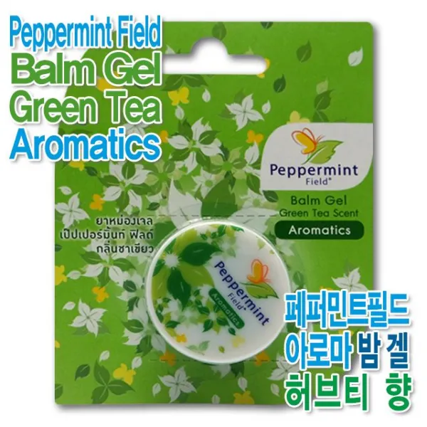 ZI-4519G 숨쉬기 편한 바르는 태국 야돔 페퍼민트필드 겔 코밤, 개
