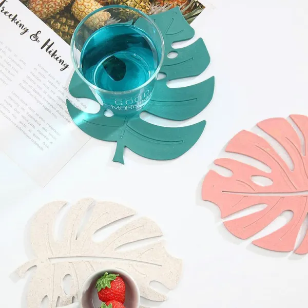 몬스테라 냄비받침 인덕션 패드 3color 1개 초록