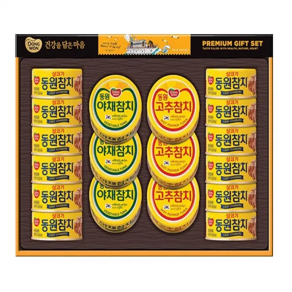 동원 선호 참치선물세트 + 고급 부직포 가방 증정, 1개