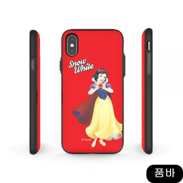 백설공주 디즈니 멀티범퍼케이스 핸드폰 업체b 액세서리 아이폰x Xs 앤틱플라워 1개