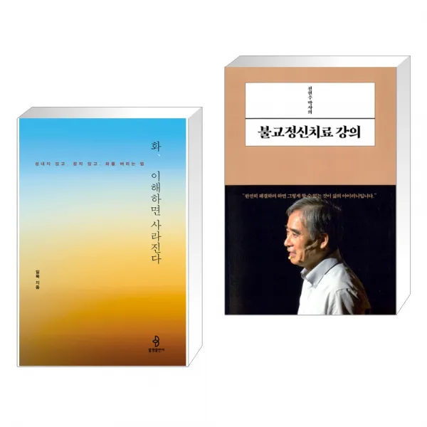 (서점추천) 화 이해하면 사라진다 + 전현수 박사의 불교정신치료 강의 (전2권)