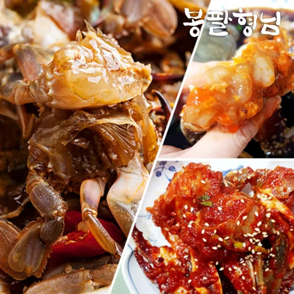 봉팔형님 여수 돌게장 간장게장, 간장돌게장 2kg(8~9미), 1박스