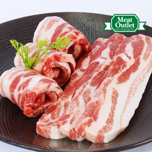 미트아울렛 신선 삼겹살(구이용) 500g, 1개