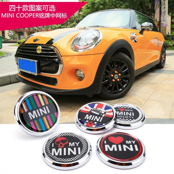 BMW 14 15 타입 COOPERCOUNTRYMANF56F55 금속제표찰 표시, 설명을 찍고 있다 번호