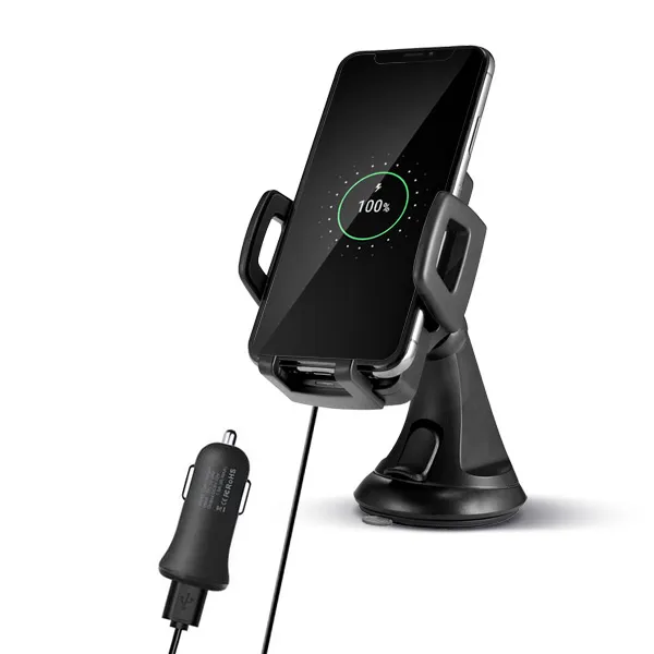 이지넷 NEXT-1410WC-C 퀵차지3.0차량용 10W 고속무선충전거치대