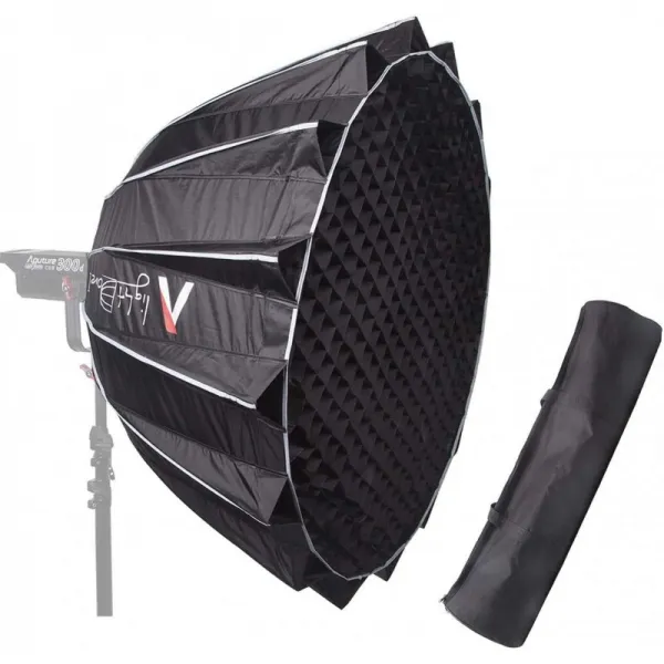Aputure Light Dome II 소프트웨어 상자 빠른 설정 축소 깊은 포물선 우산 유형 Aputure LS C120D II LS, 단일상품, 단일상품